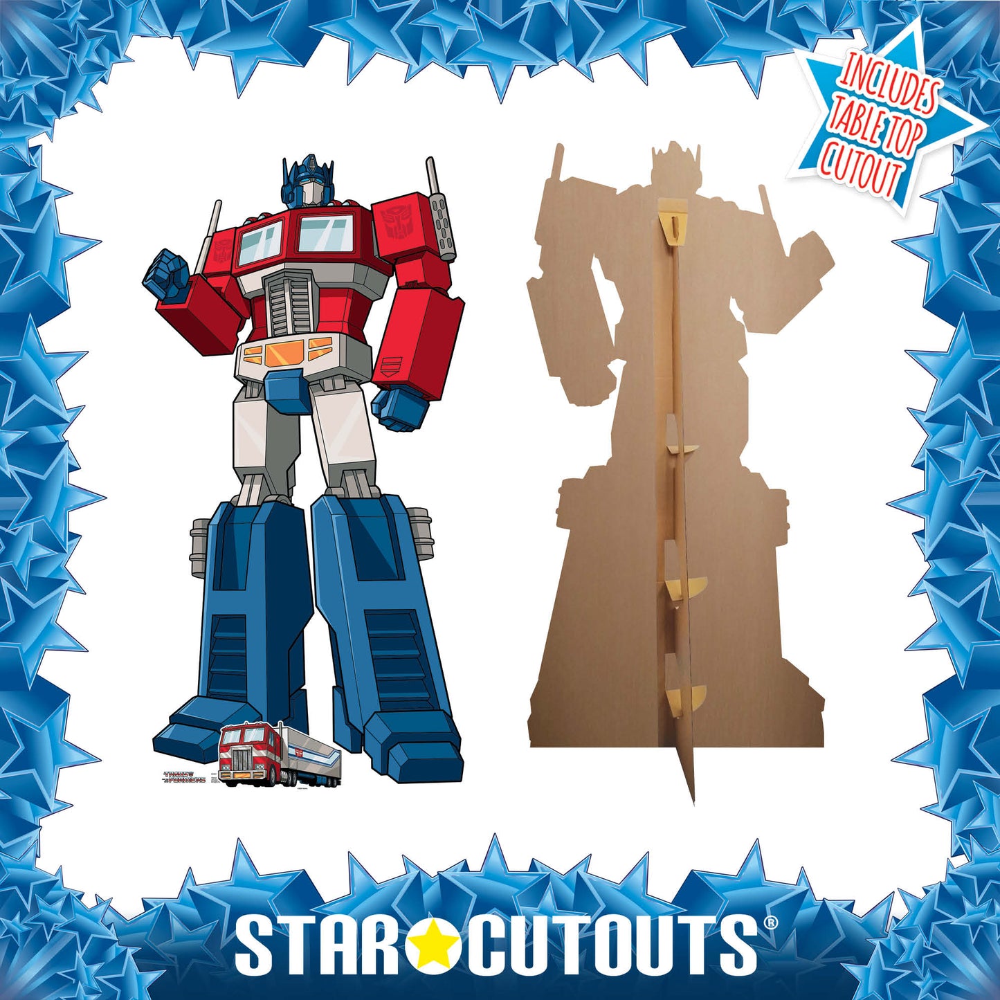 SC4927 Optimus Prime Transformers Animation Cardboard Cutout Height 191cm