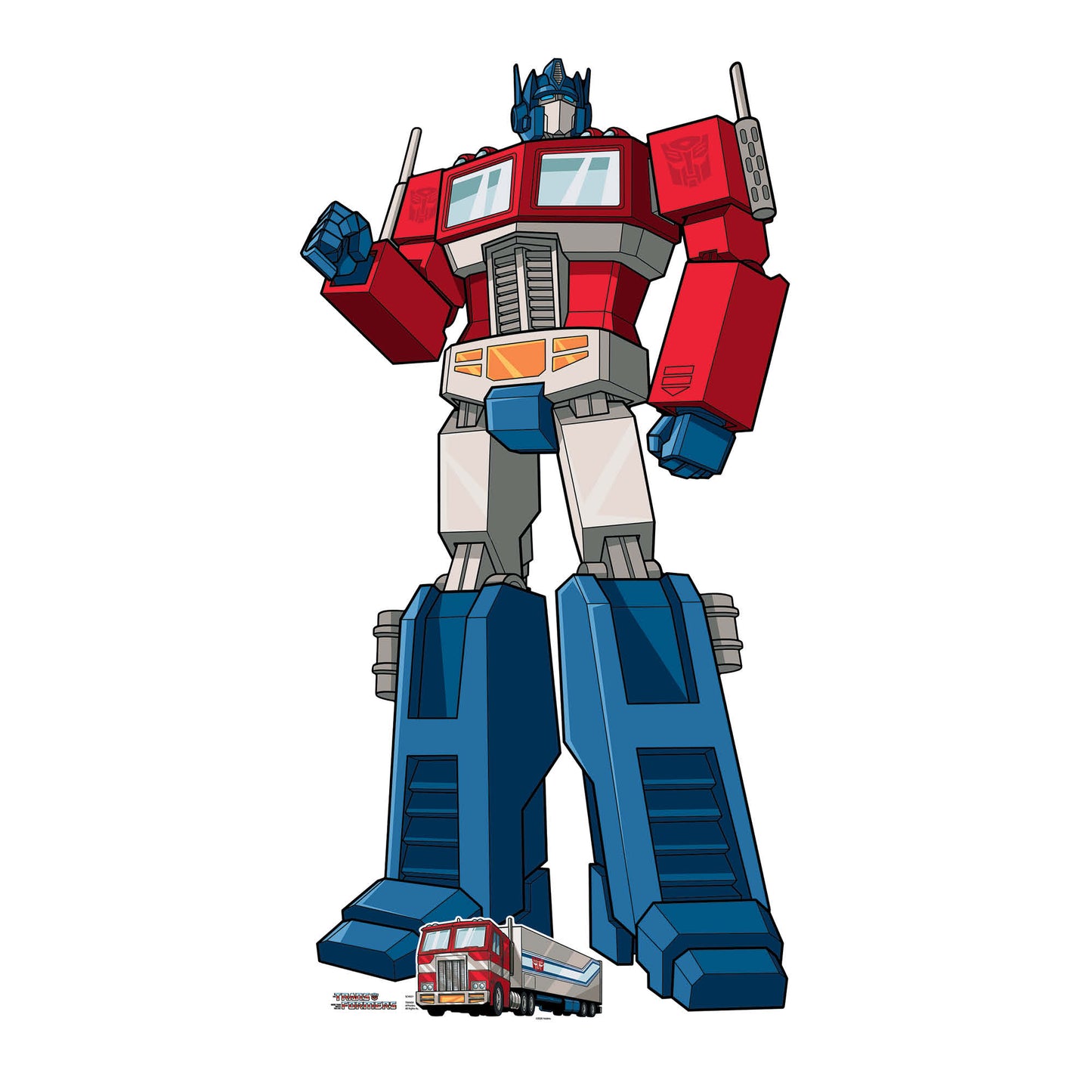 SC4927 Optimus Prime Transformers Animation Cardboard Cutout Height 191cm
