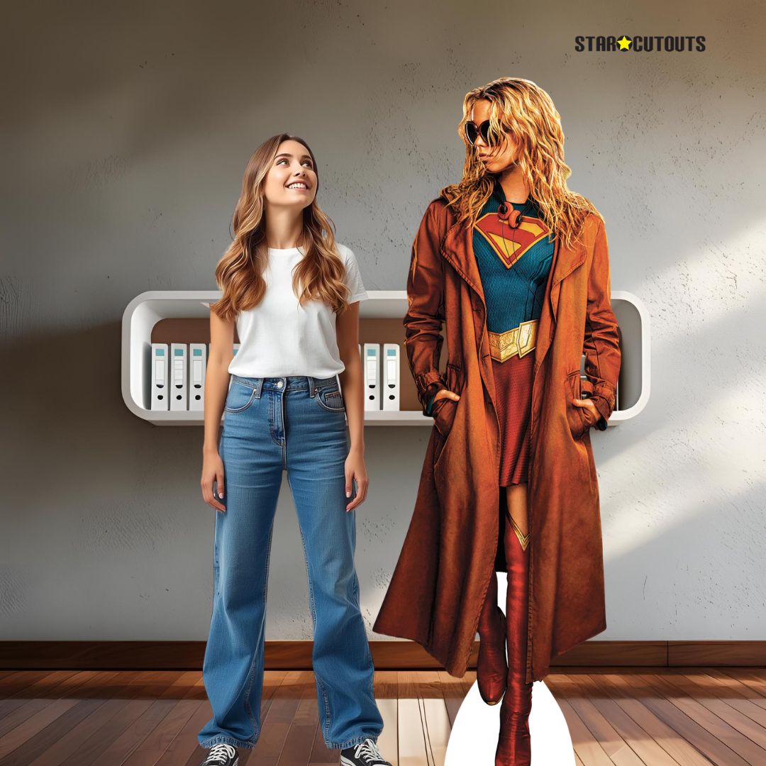 SC4930 Supergirl Milly Alcock Shades Supergirl Movie 2026 Cardboard Cutout Height 190cm