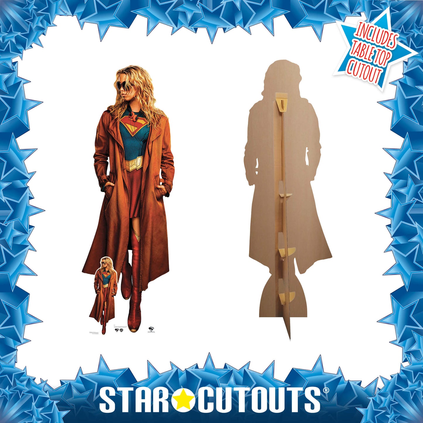 SC4930 Supergirl Milly Alcock Shades Supergirl Movie 2026 Cardboard Cutout Height 190cm
