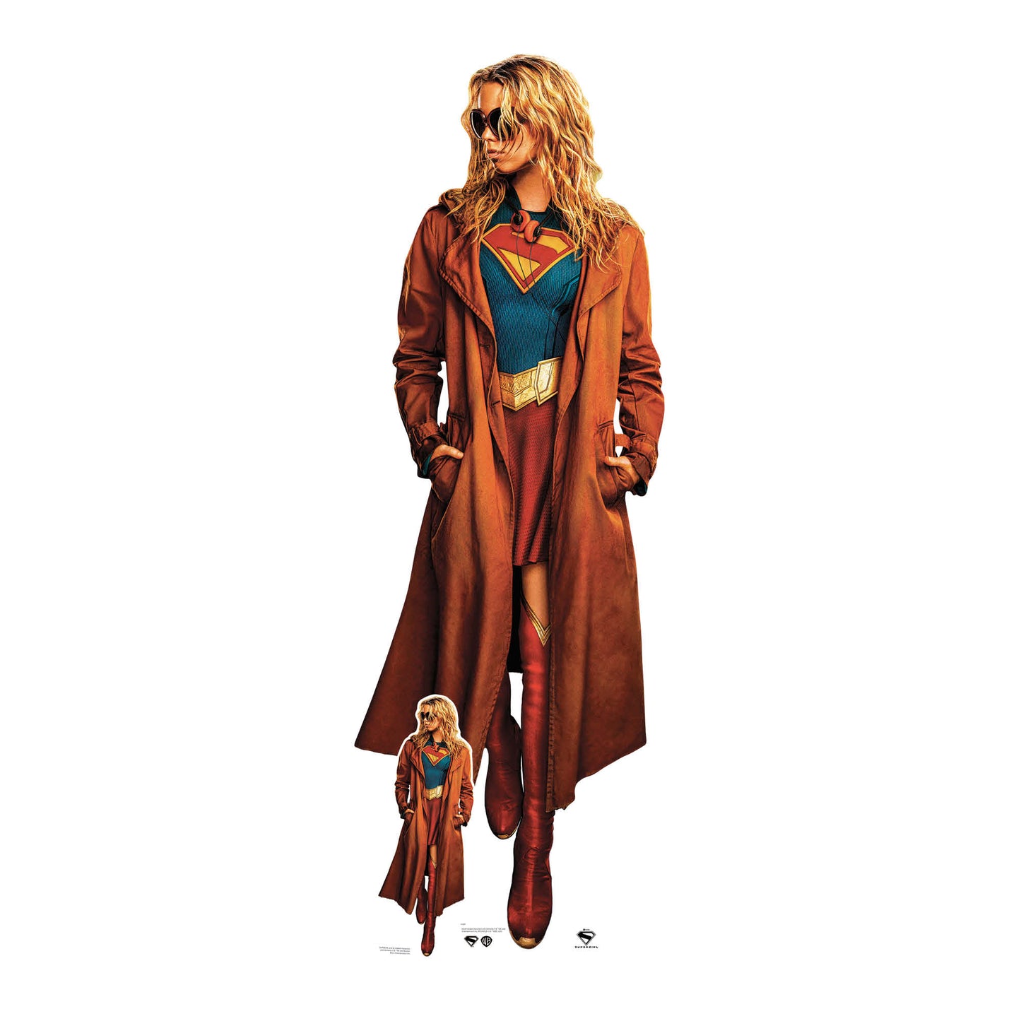 SC4930 Supergirl Milly Alcock Shades Supergirl Movie 2026 Cardboard Cutout Height 190cm