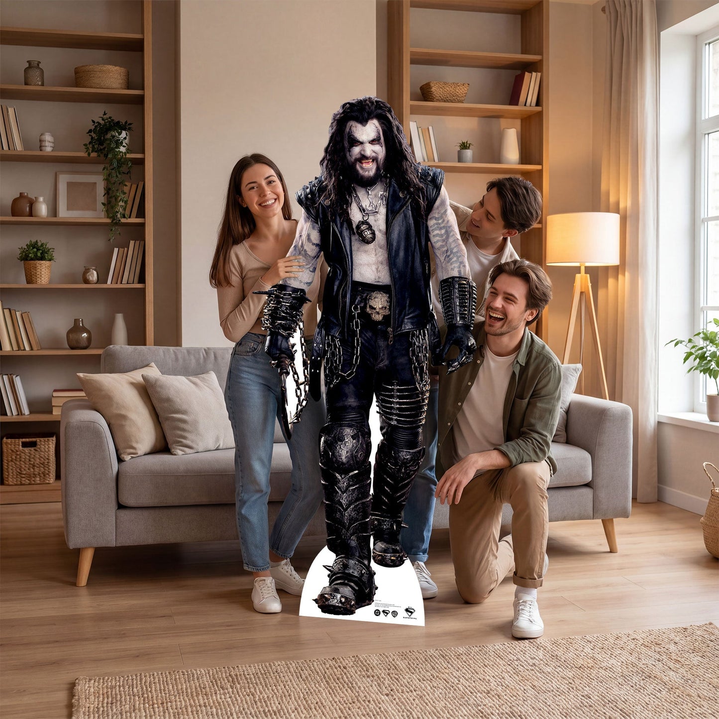 SC4931 Lobo Jason Momoa Supergirl 2026 Cardboard Cutout Height 194cm