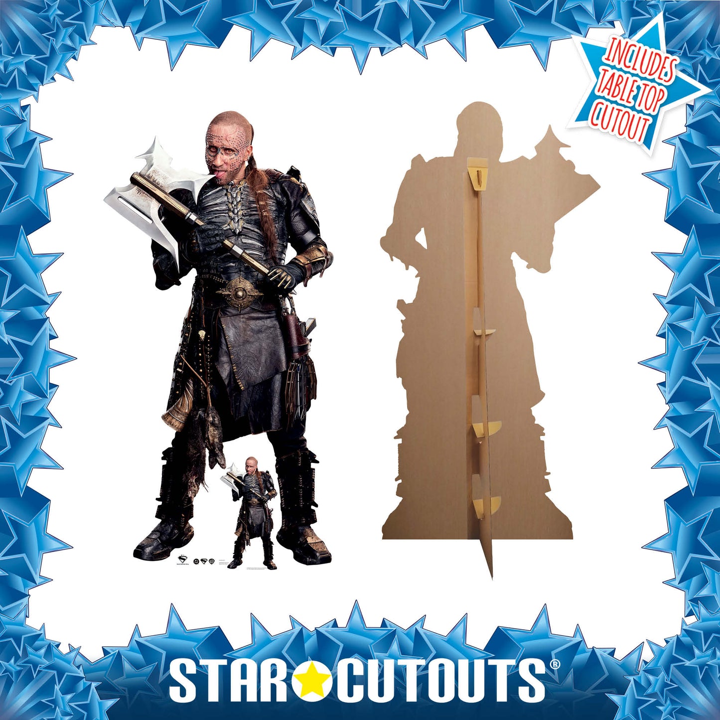 SC4933 Krem of the Yellow Hills Matthias Schoenaerts Supergirl 2026 Movie Cardboard Cutout Height 188cm