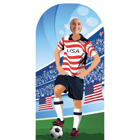 SC4935 USA World Cup 2026  Football World Tournament Cup Stand-in Cardboard Cutout Height 190cm