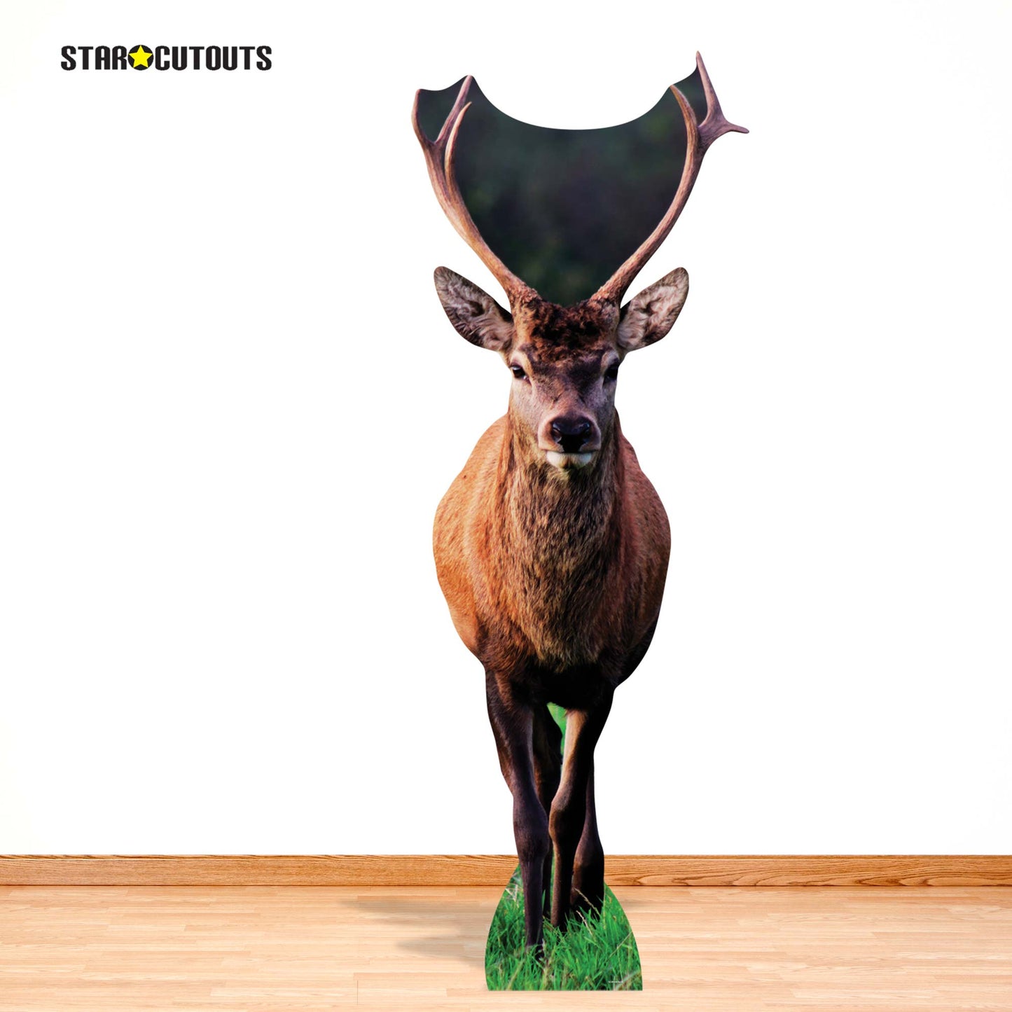 SC4958 Deer British Countryside Cardboard Cutout Height 196cm Includes Desktop