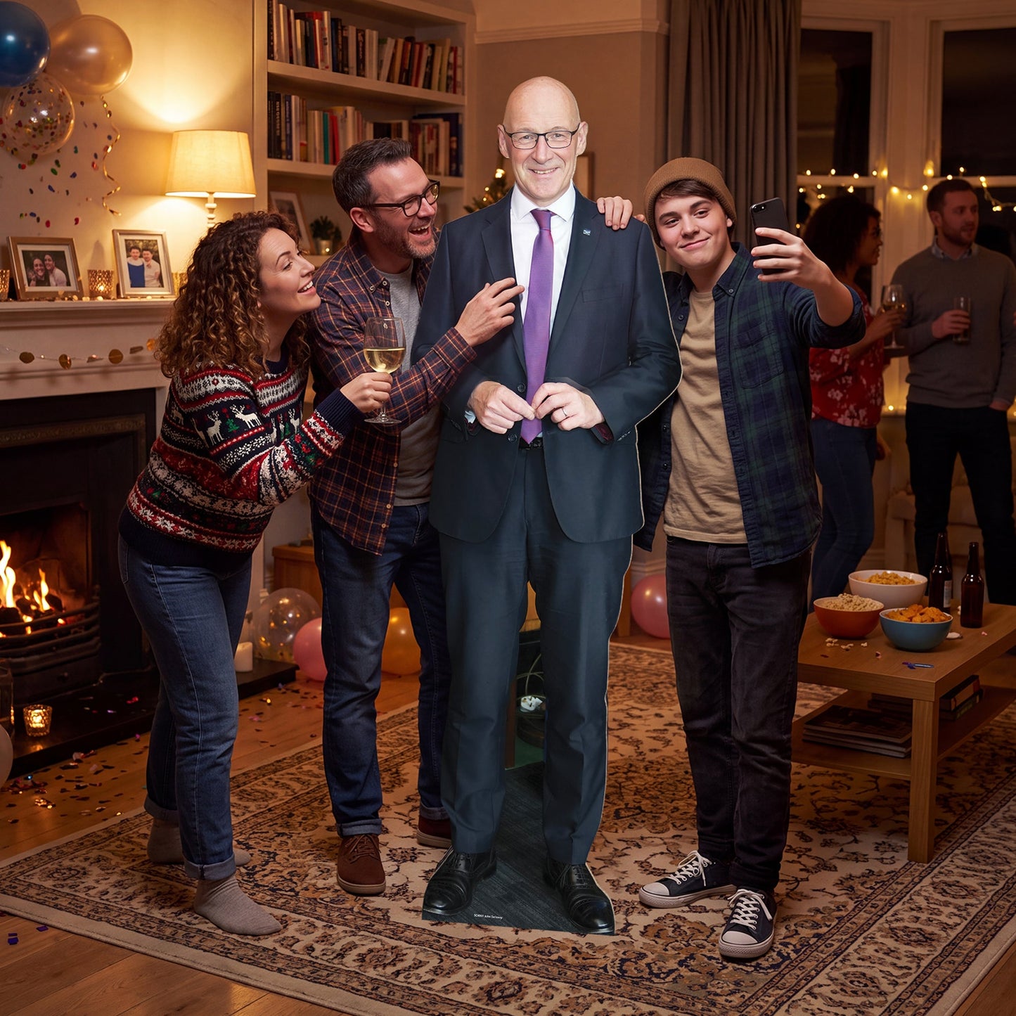 SC4961 John Swinney Lifesize Cardboard Cutout Height 185cm