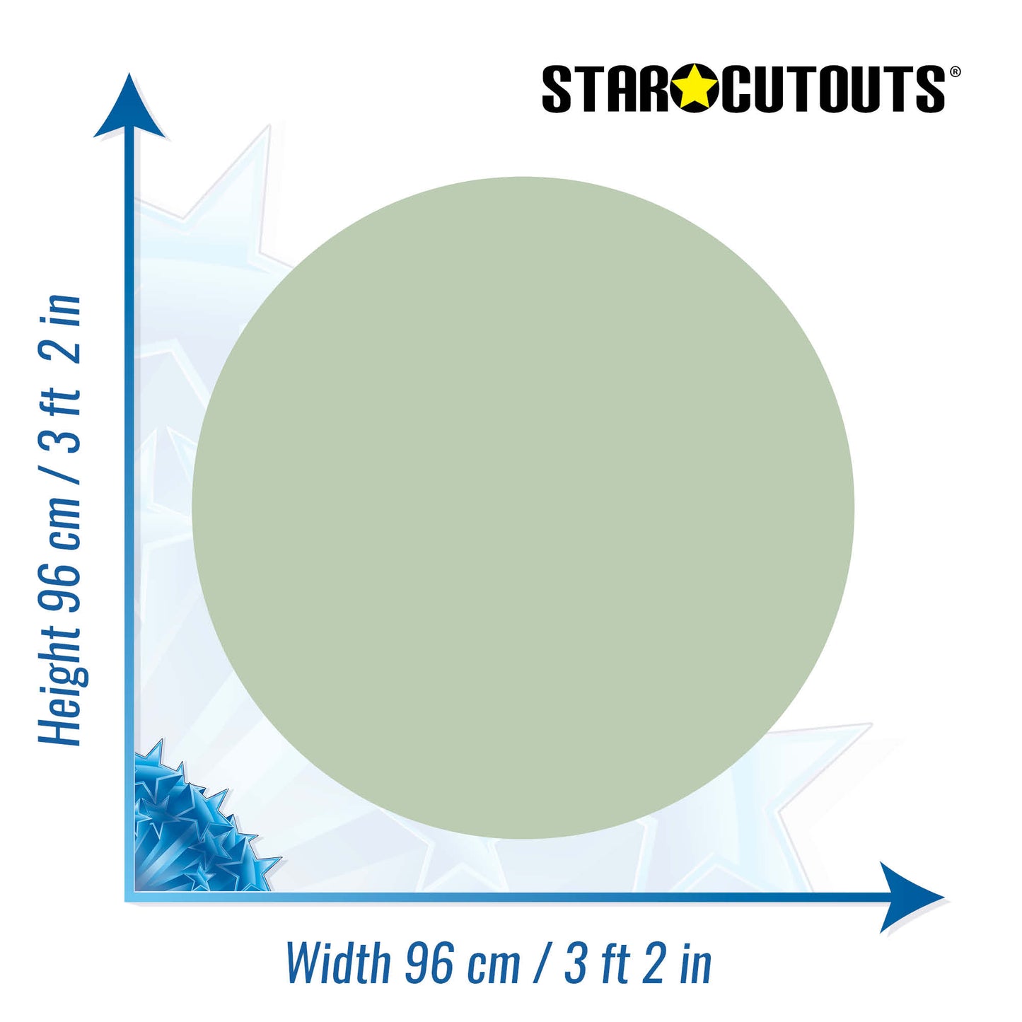 Circle Signs Plain - Choose Colour, Size & Material