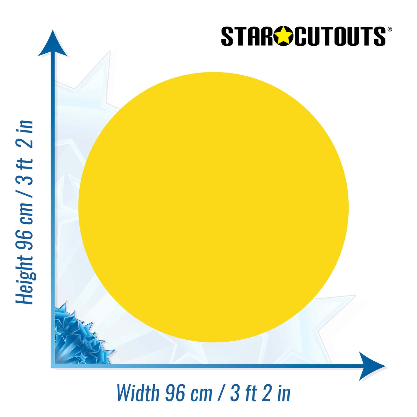 Circle Signs Plain - Choose Colour, Size & Material