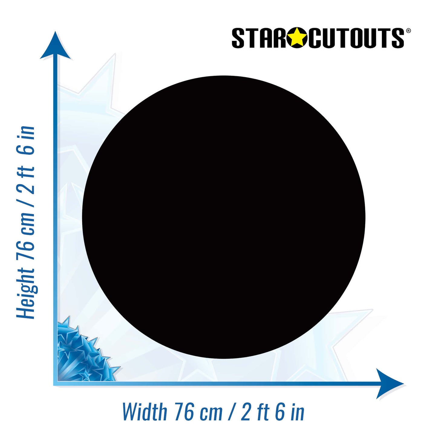 Circle Signs Plain - Choose Colour, Size & Material