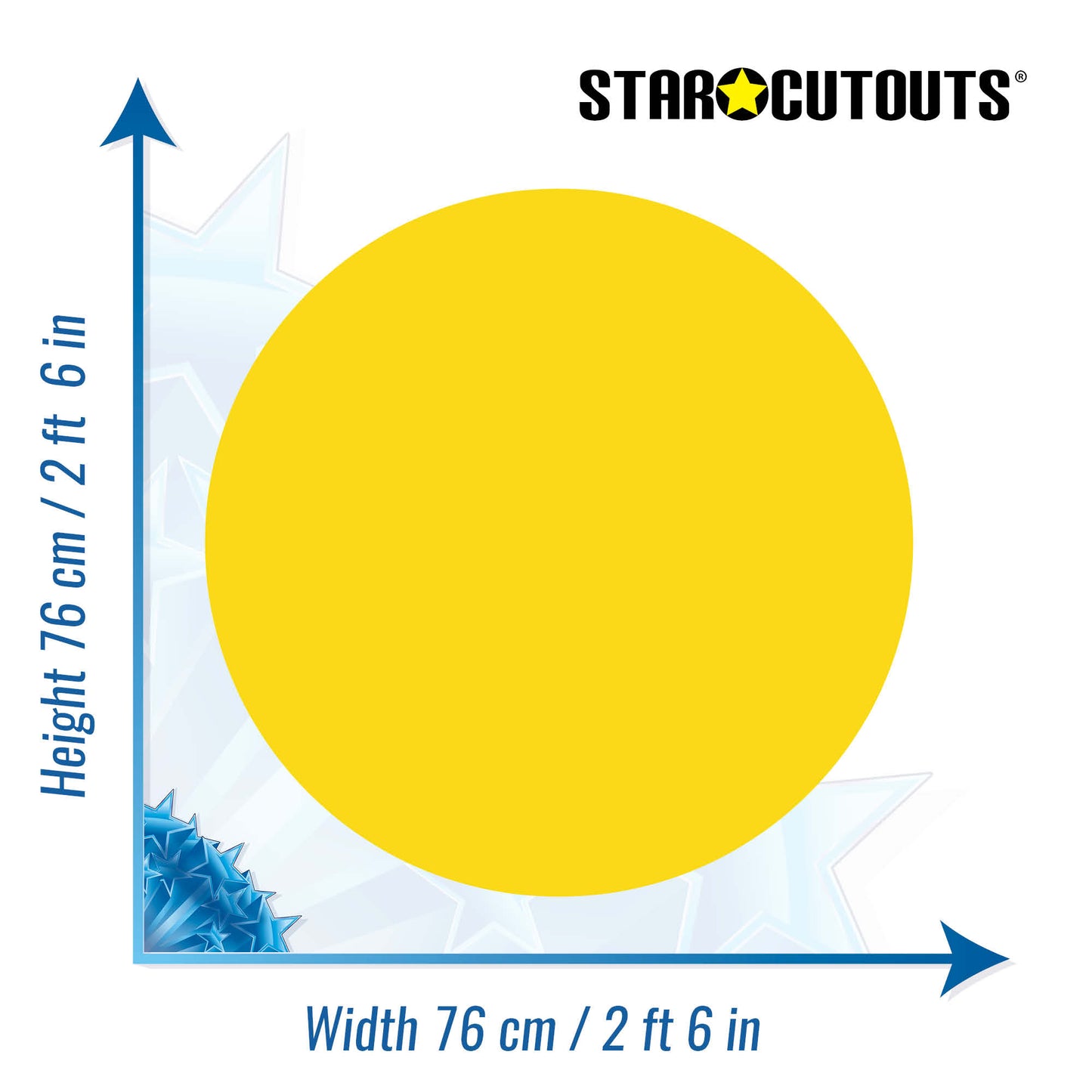 Circle Signs Plain - Choose Colour, Size & Material