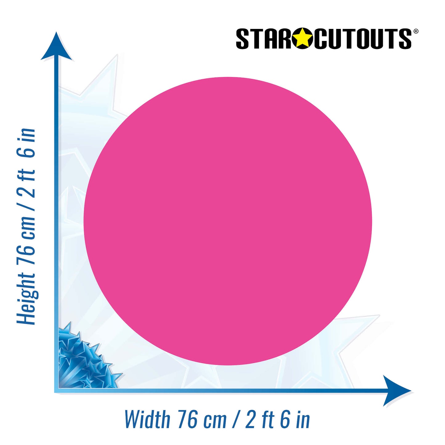 Circle Signs Plain - Choose Colour, Size & Material