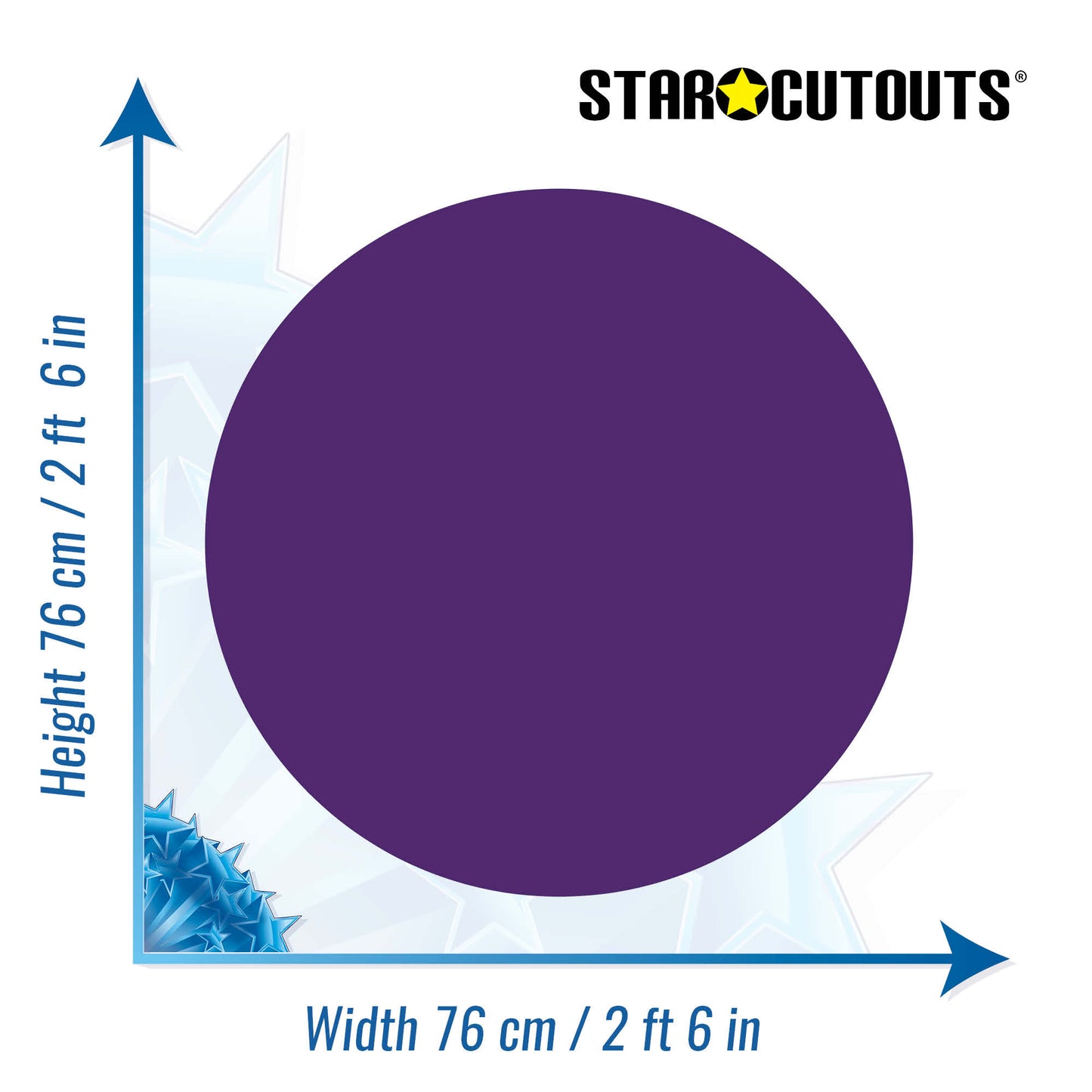 Circle Signs Plain - Choose Colour, Size & Material