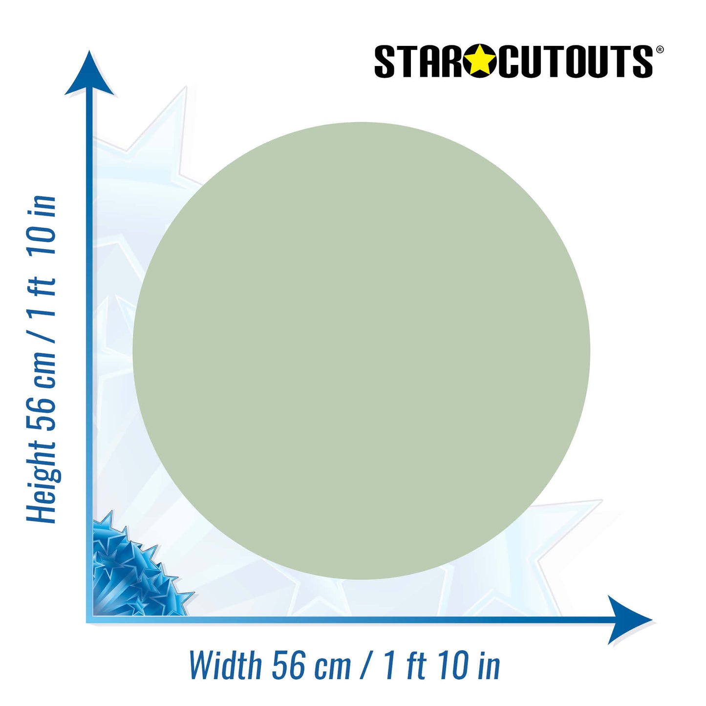 Circle Signs Plain - Choose Colour, Size & Material