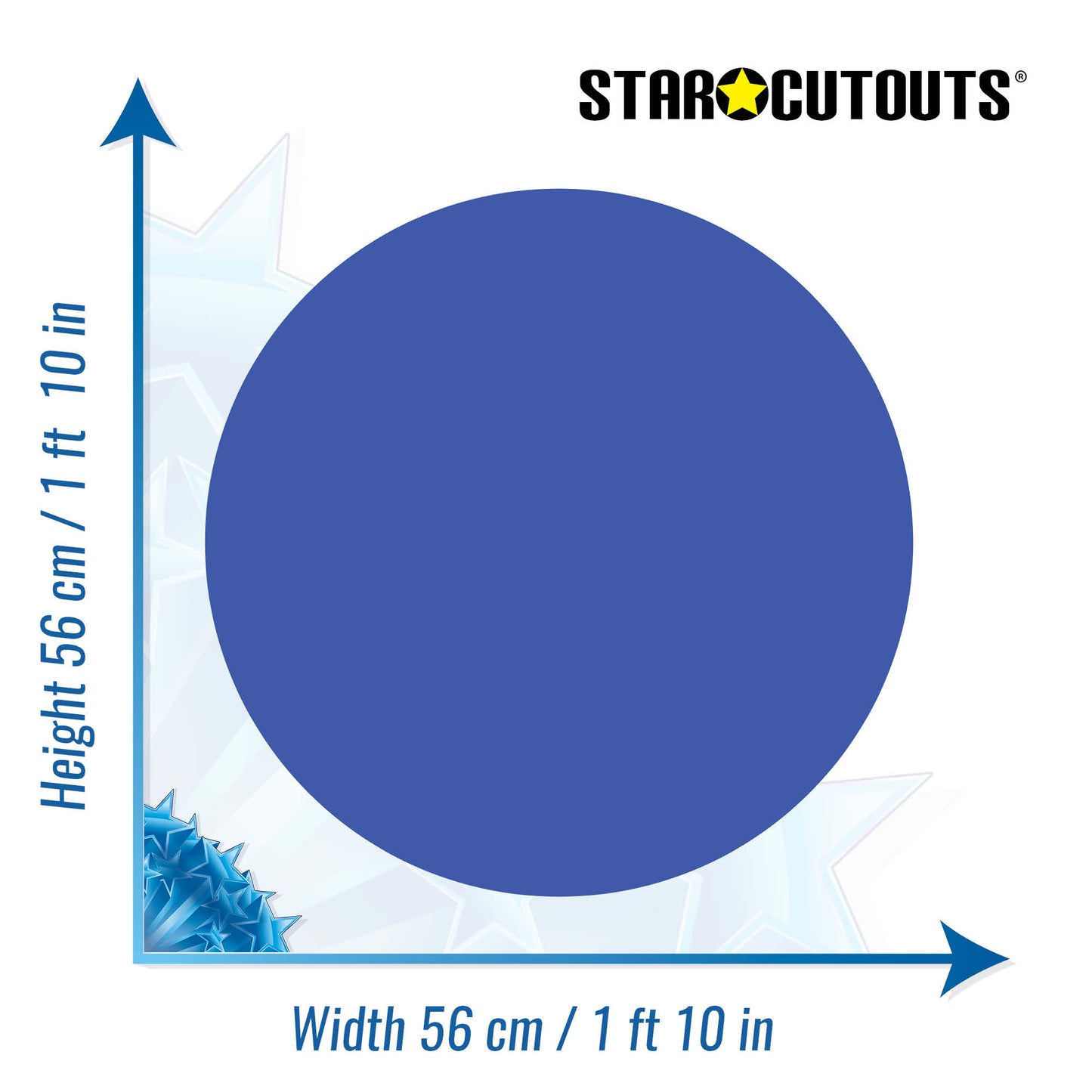 Circle Signs Plain - Choose Colour, Size & Material