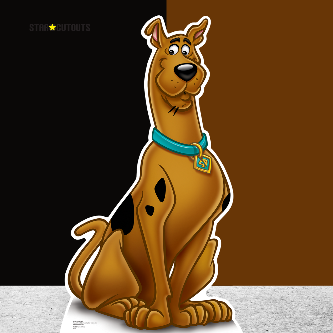 SC683 Scooby Doo Cardboard Cutout Height 135cm