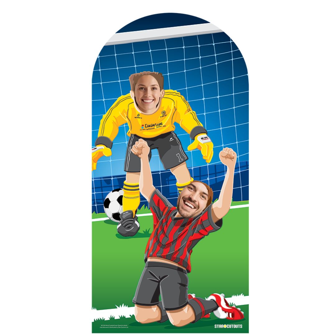 SC708 World Football World Cup 2026  Event Stand In Adult Cardboard Cutout Height 192cm