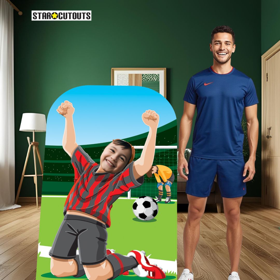 SC709 Child-Sized World Cup 2026  Football Stand In Cardboard Cutout Height 117cm