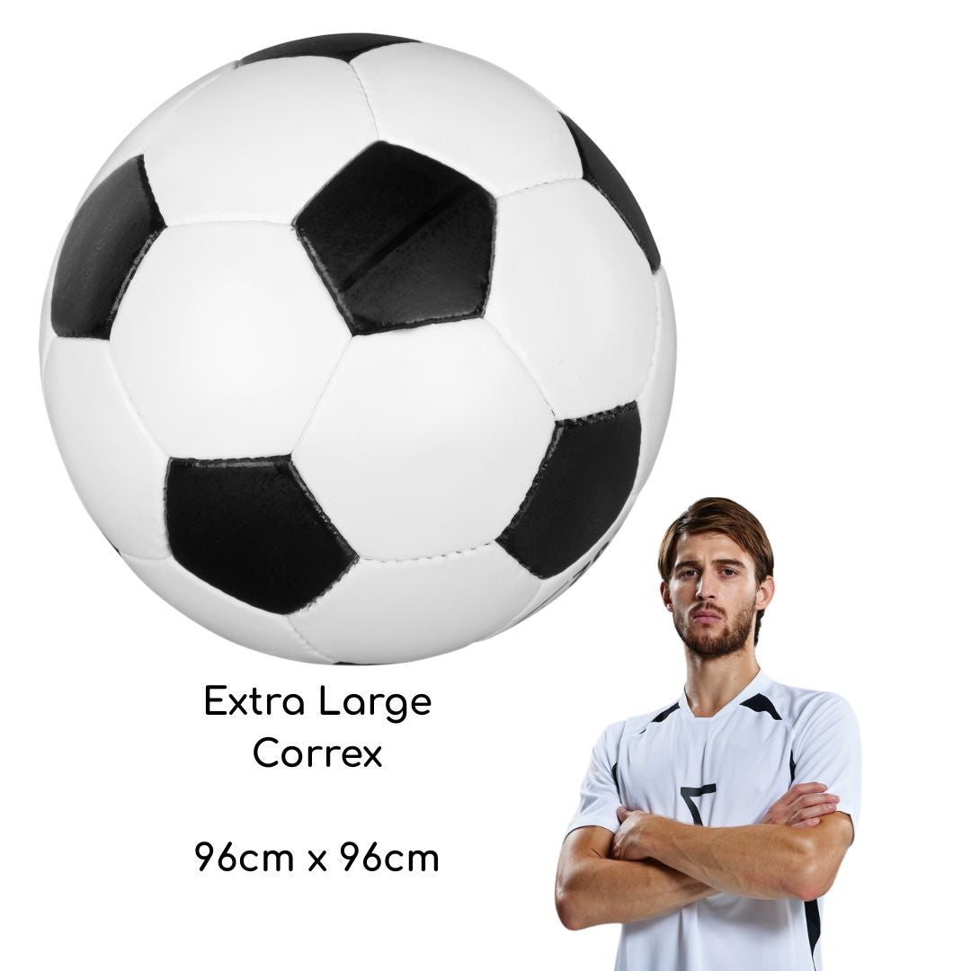 SCCIRCOR4 - Extra Large Printed Rigid Circle Correx Board, Poster, Sign Height 96cm