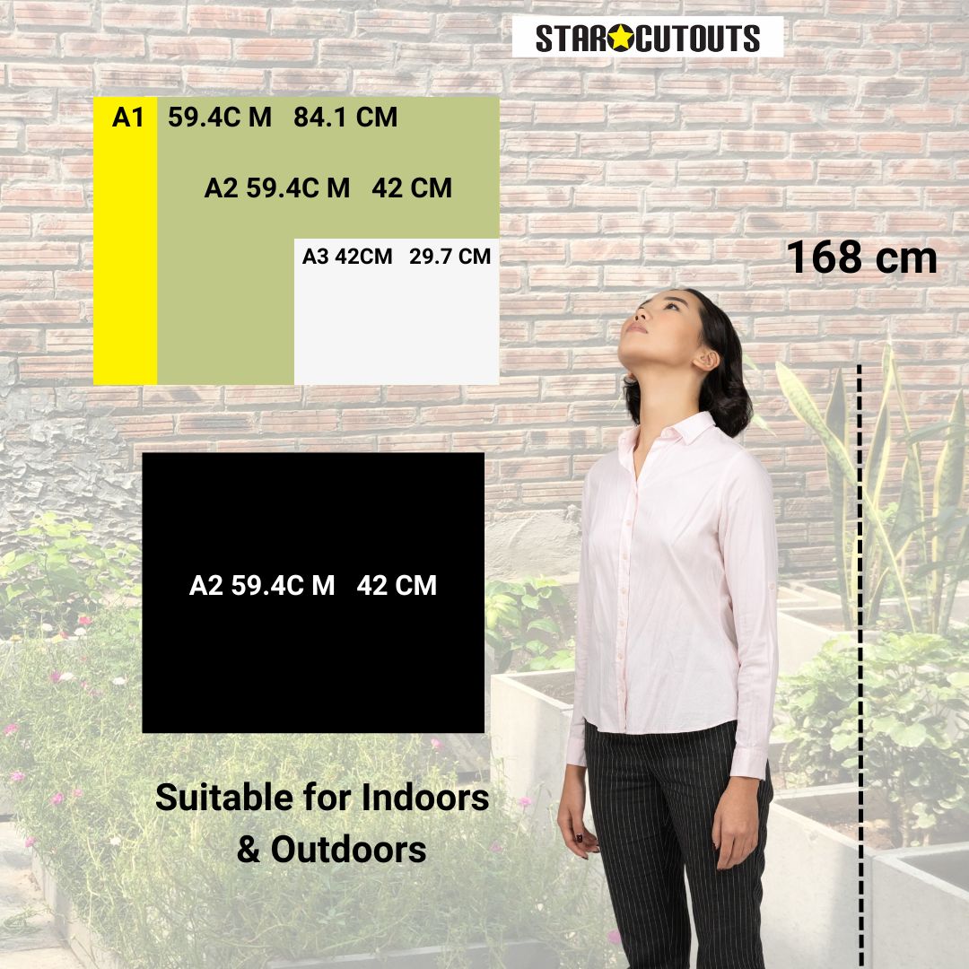 SCCORREX002 A2DS Medium Double Sided Printed Rigid Rectangle Board on Correx -  Poster, Sign Height 59.4cm