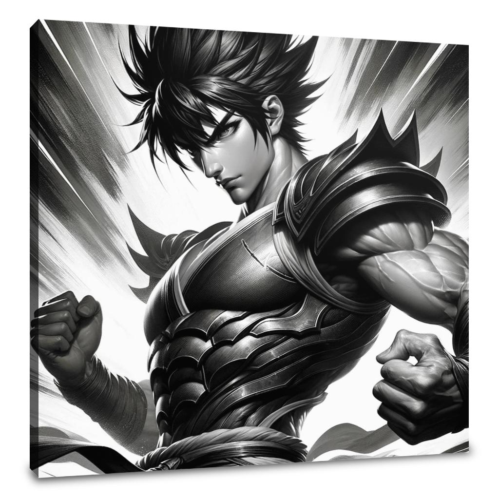 Prideful Warrior Canvas