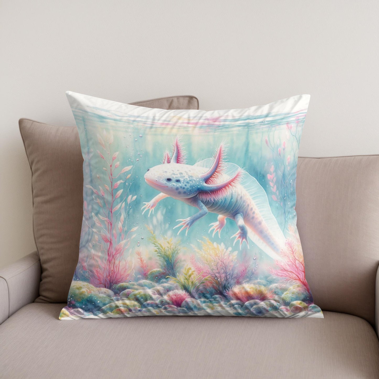 Underwater Whimsy Cotton Cushion