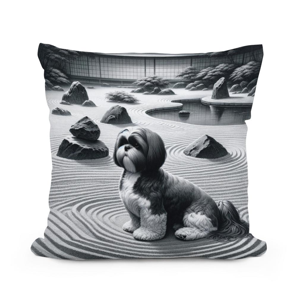 Zen Harmony Cotton Cushion