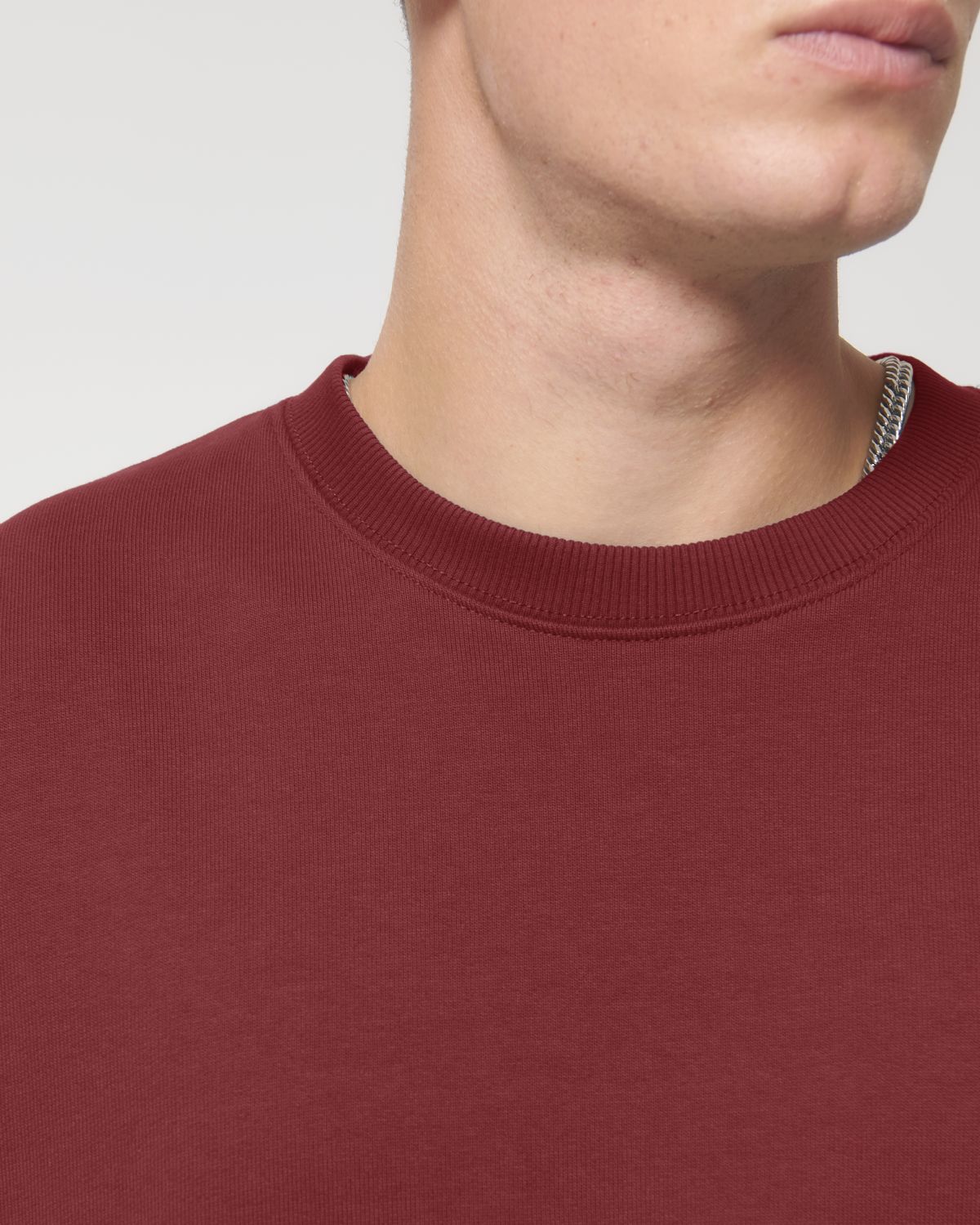 Organic Boxy Heavy Sweatshirt: Unisex