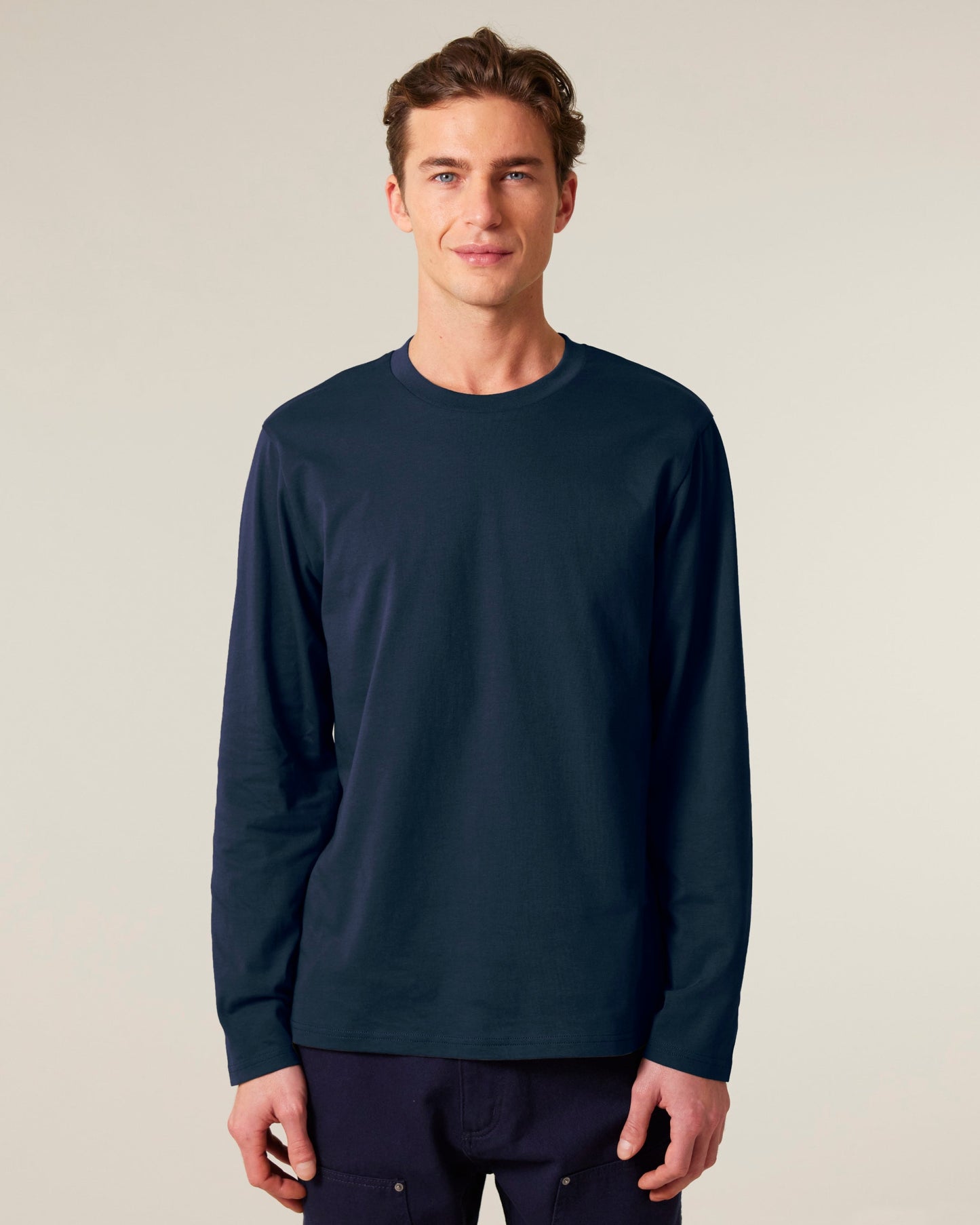 Organic Colours Long Sleeve T-shirt: Mens
