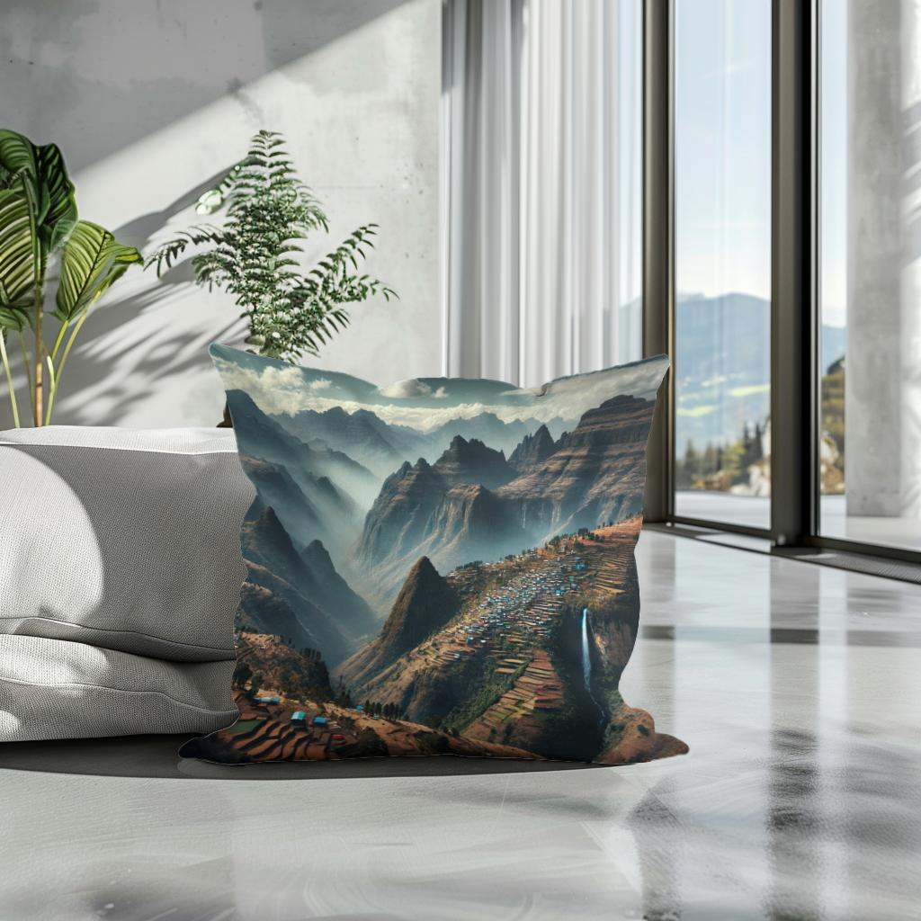 Ethiopian Highlands Cotton Cushion