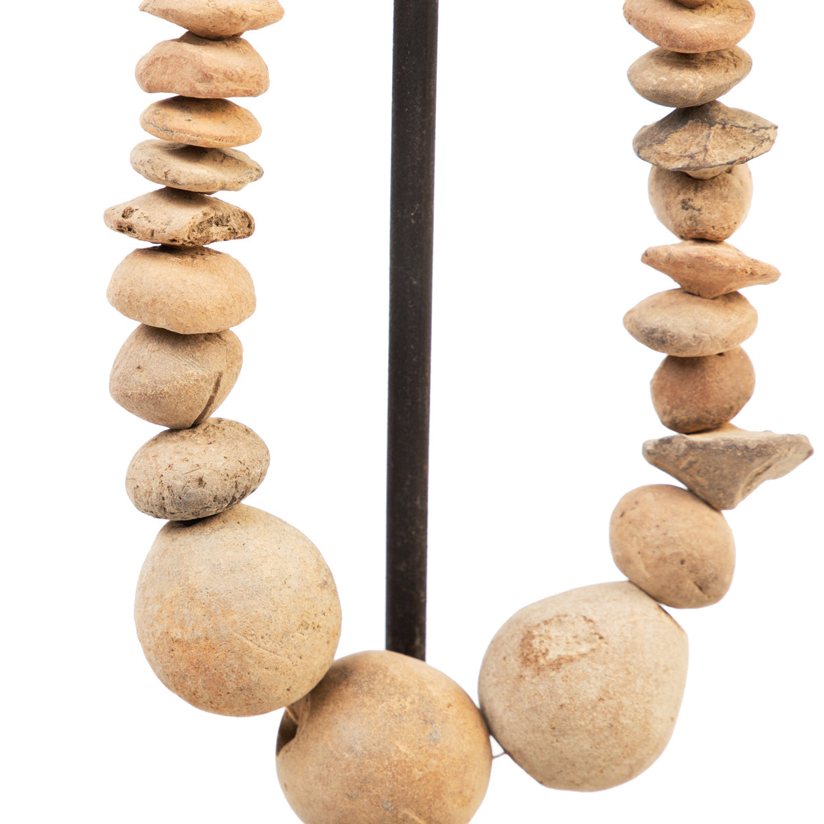 500+ Year old terracotta beads 23C