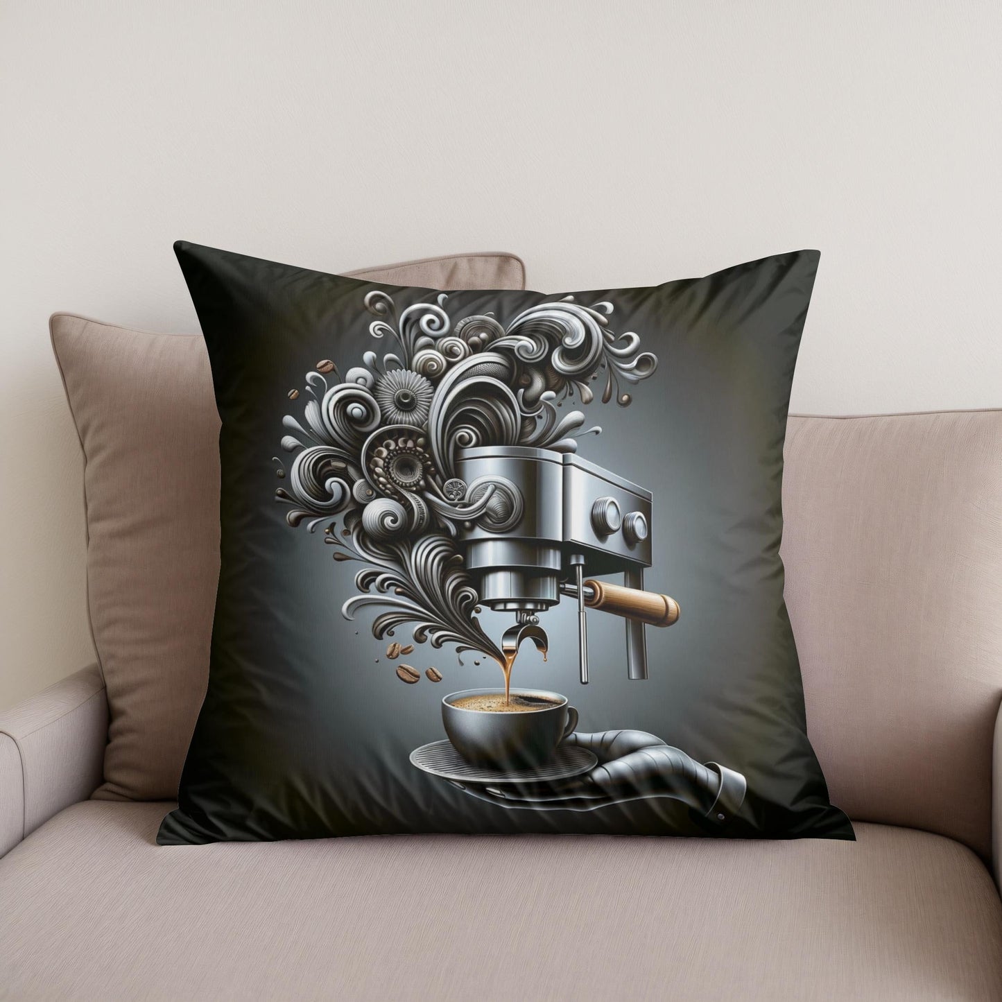 Aromatic Brew Essence Cotton Cushion