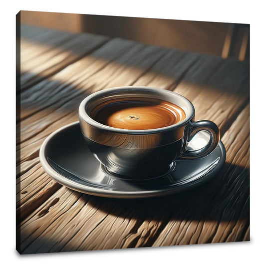 Espresso Elegance Canvas