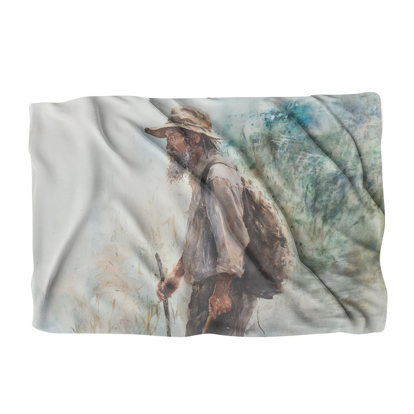 The Wanderer's Rustic Blanket