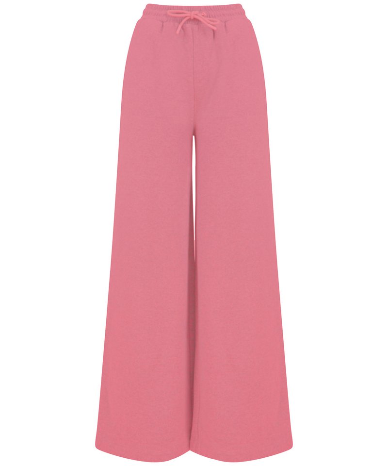 Regenerated Cotton Wide Leg Joggers: Womens