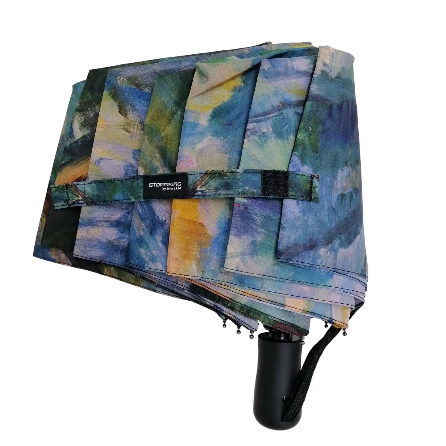 StormKing Folding Art Umbrella Cezanne The Brook  by Soake