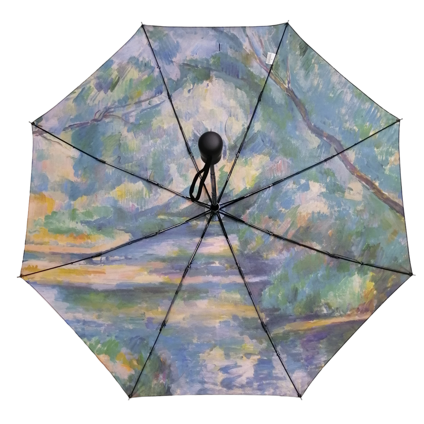 StormKing Folding Art Umbrella Cezanne The Brook  by Soake