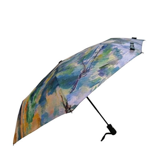StormKing Folding Art Umbrella Cezanne The Brook  by Soake
