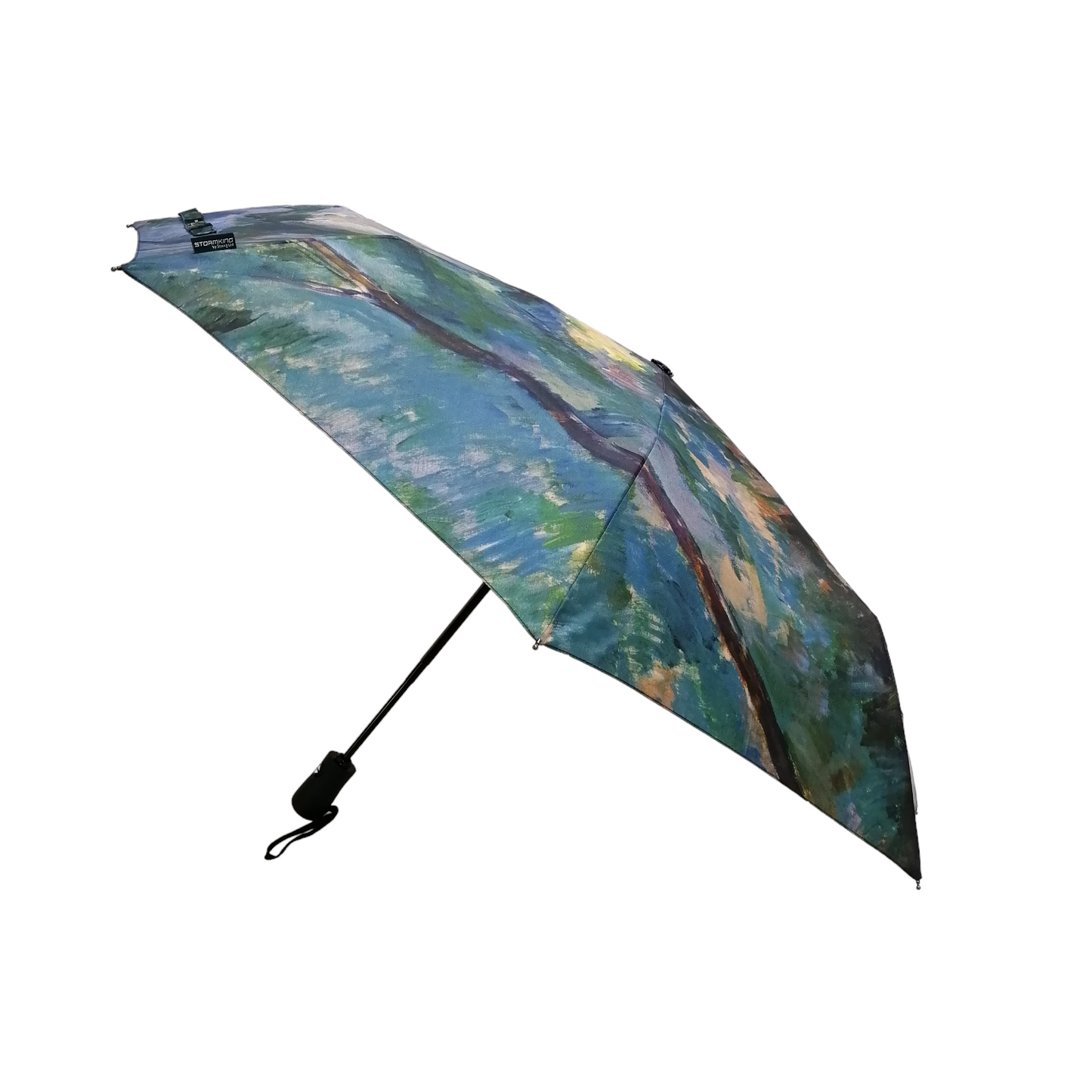 StormKing Folding Art Umbrella Cezanne The Brook  by Soake