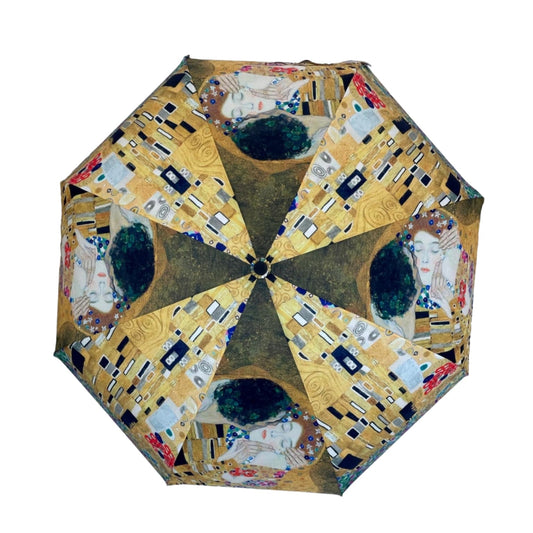 StormKing Art Collection Klimt The Kiss Folding Umbrella by Soake