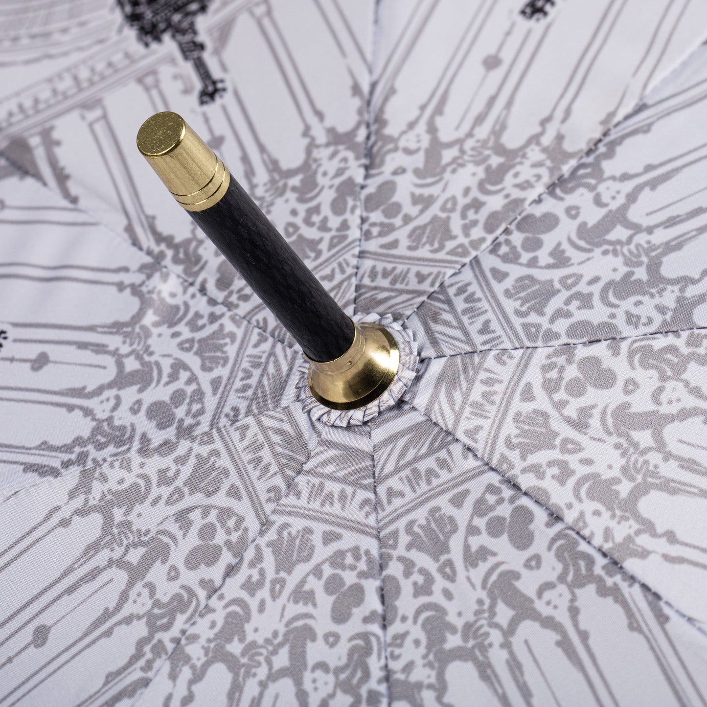 StormKing Classic City Collection Paris Black and White Umbrella by Soake