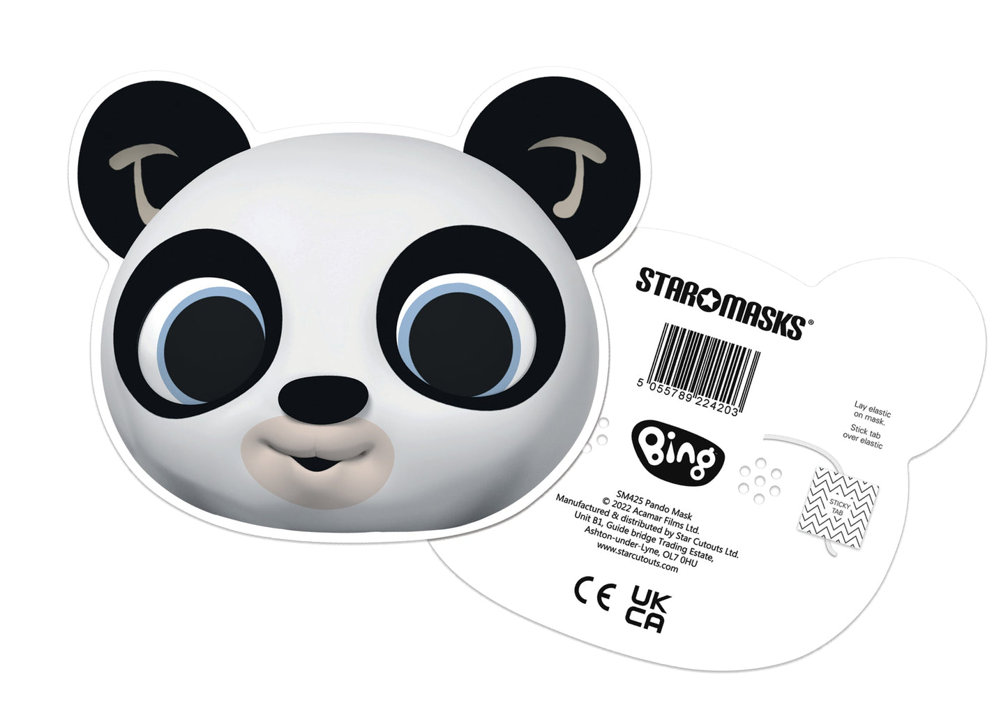 SM425 Pando  Bing Bunny Single Face Mask