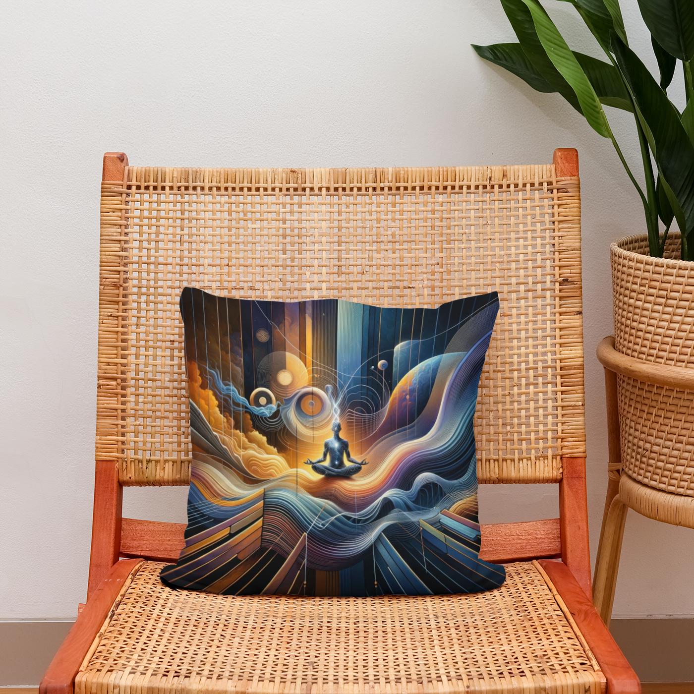 Mindful Modernity Cotton Cushion