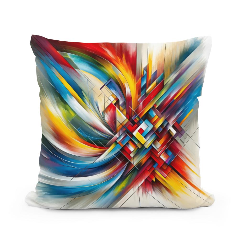 Color Burst Cotton Cushion