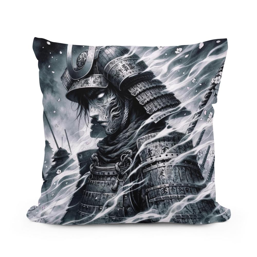 Eternal Samurai Cotton Cushion
