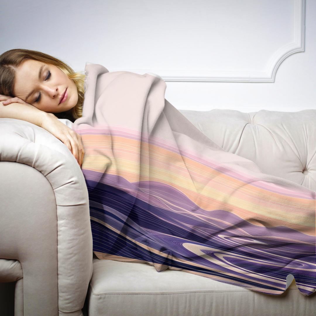 Dusk River Dream Blanket