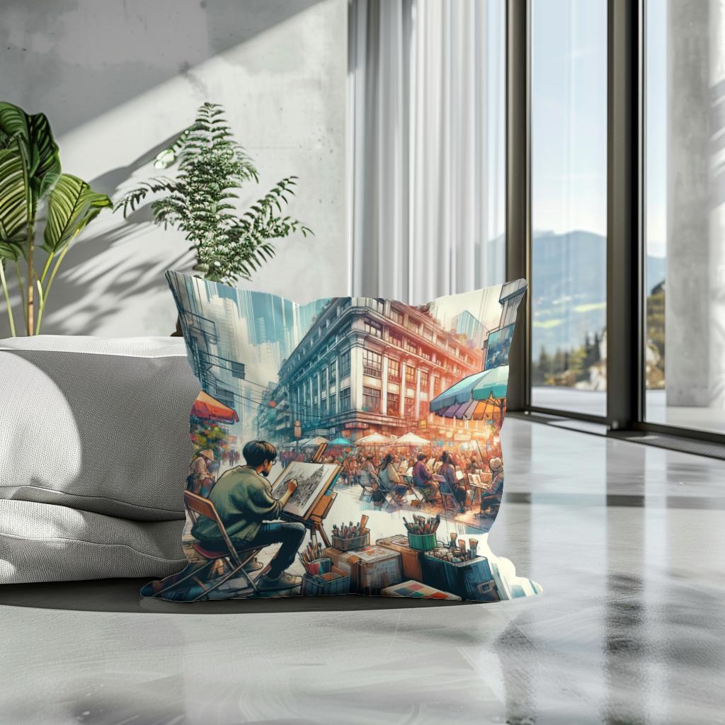 City Pulse Cotton Cushion