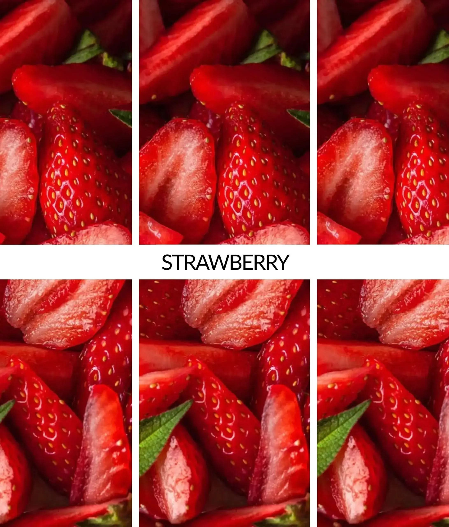 Flava Wood Scent Car Air Freshener - Very Strawberry