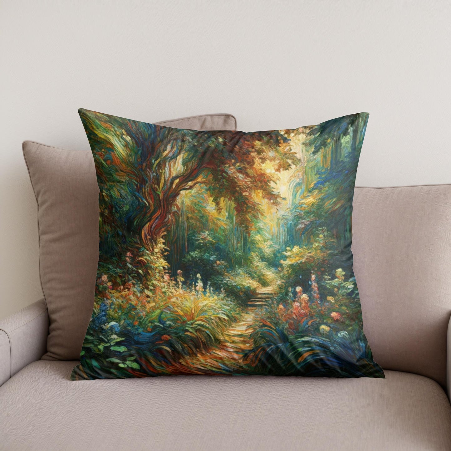 Nature's Embrace Cotton Cushion