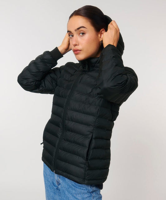 Recycled Polyester Puffer Jacket: Womens