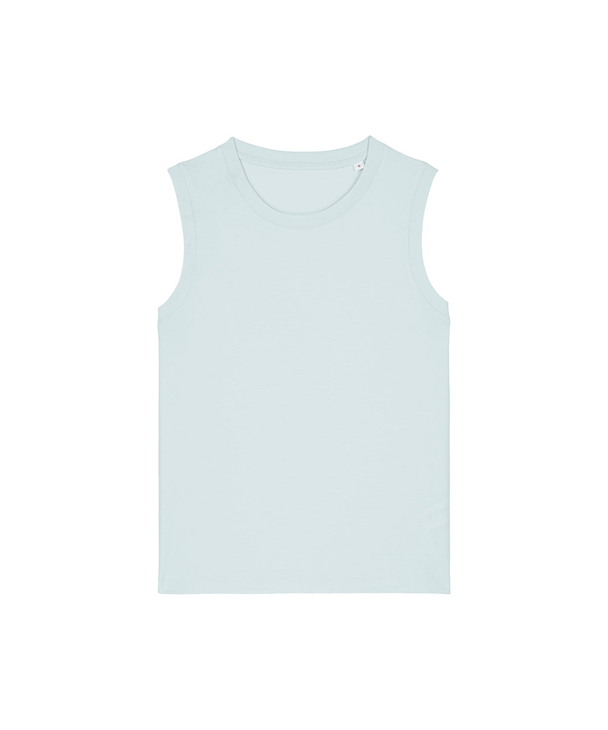 Organic High Neck Tank Top: Womens